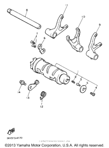 FJ1200D Копирный вал