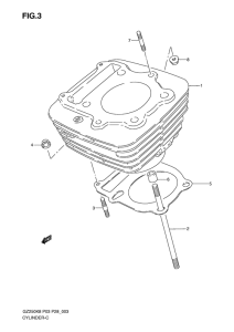 GZ250 Цилиндр