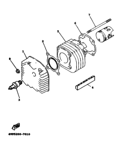 YW100T Цилиндры