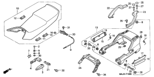 ST1100 Пружина