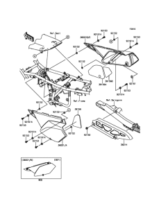  Боковые обтекатели