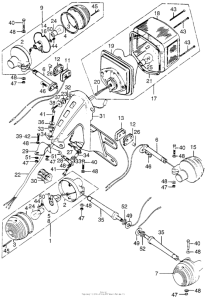 XL175 Turn signal + taillight