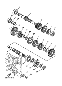 XT250 ﾄﾗﾝｽﾐﾂｼﾖﾝ