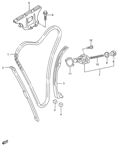 GSX600 Держатель направляющей