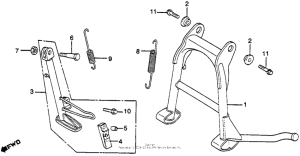 GL500I Подножка