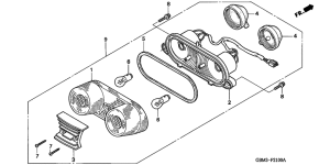 SFX50 Taillight unit ass`y