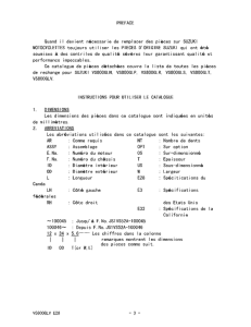 VS800 Catalog preface