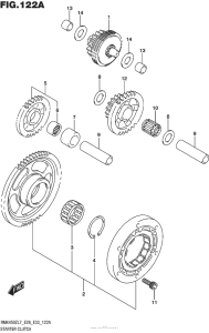 RMX450 Муфта стартера