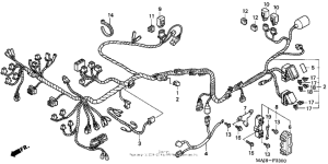 ST1100P Жгут проводов