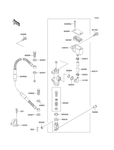  Задний торм цилиндр