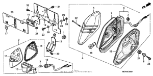VTX1300T Фонарь