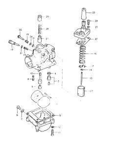 FR50 Carburetor assy