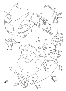 GSX-R1100 Installation parts