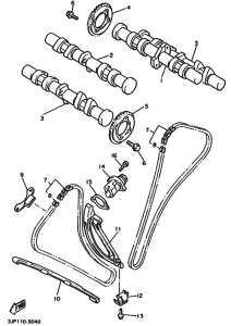 VMX12 Распределительный вал & chain