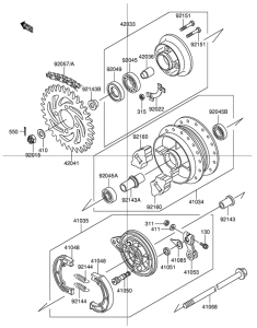 FD112 Задняя втулка
