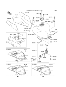 ZX900 Fuel tank(zx900-f1h)