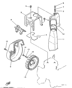 CT50S Кожух вентилятора