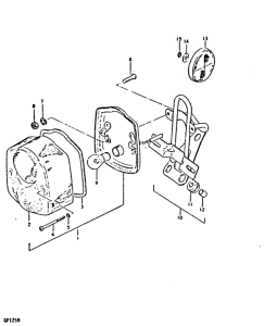 GP125 Задний комбинированный сигнал