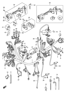 AN650 (ABS) Жгут проводов