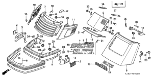 CH125 Front cover shutter