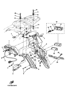  Taillight unit ass`y