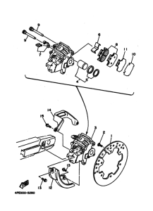  Задний суппорт