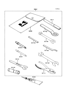 KL250 Инструмент