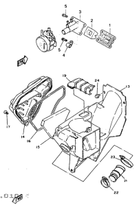 DT50R Впускная система