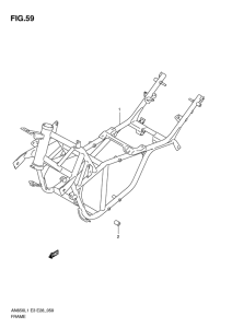 AN650 (ABS) Frame comp