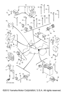 XVZ1300TFM Электрика