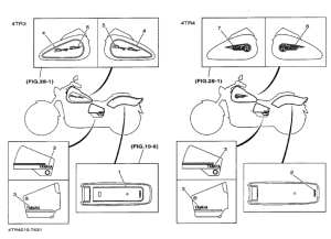 XVS400 ｸﾞﾗﾌｲﾂｸ. ｴﾝﾌﾞﾚﾑ