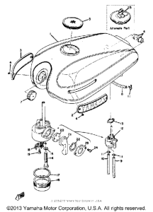 DS7 Топливный бак