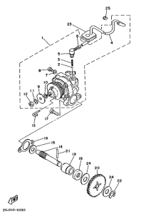 YSR80 Масляный насос