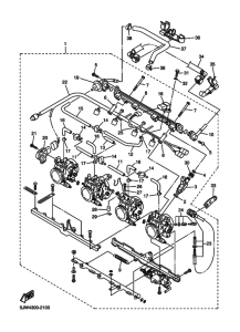 FJR1300 Масляный насос
