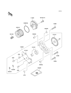  Масляный насос