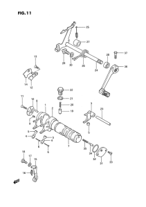 TS185 Переключение передач