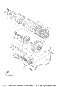 XVZ13TFSA Сцепление