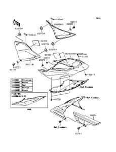 ZR1000 Боковые обтекатели
