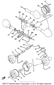DT175C Поворотники