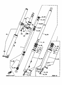 XV250 ﾌﾛﾝﾄﾌｵｰｸ