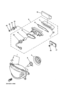 TZR250RSP ﾍﾂﾄﾞ / ﾃｰﾙﾗｲﾄ