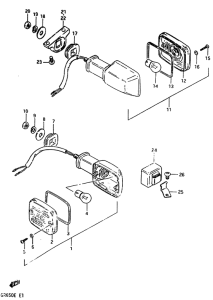 GR650 Поворотники