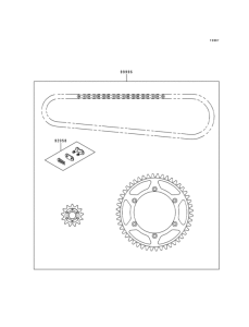  Цепь комплект
