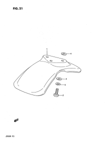 JR50 Переднее крыло