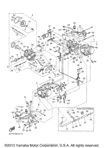 XVZ13TFT Карбюратор