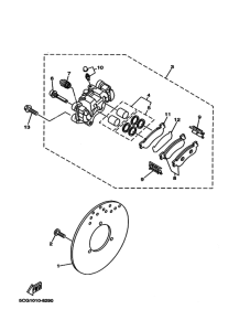 YP250S ﾘﾔﾌﾞﾚｰｷｷﾔﾘﾊﾟ
