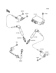 VN400 Катушка зажигания