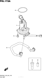 RM-Z450 Топливный насос
