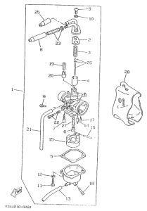 CW50RS Карбюратор