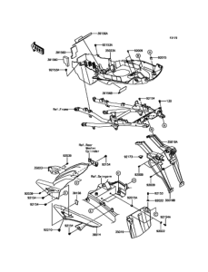 KLZ1000 Заднее крыло